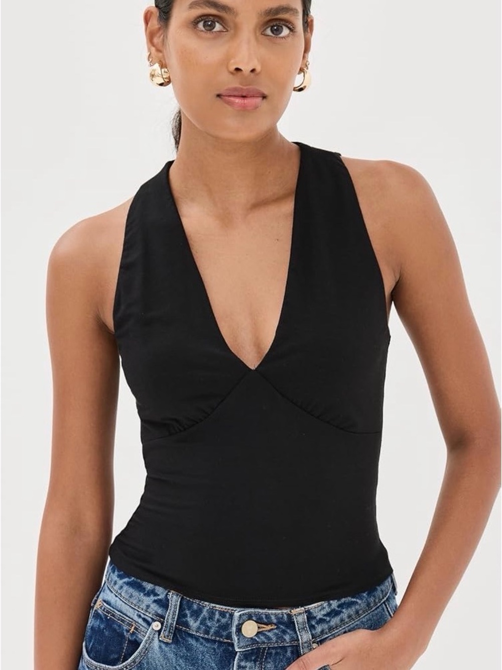 Reformation Bowie knit top